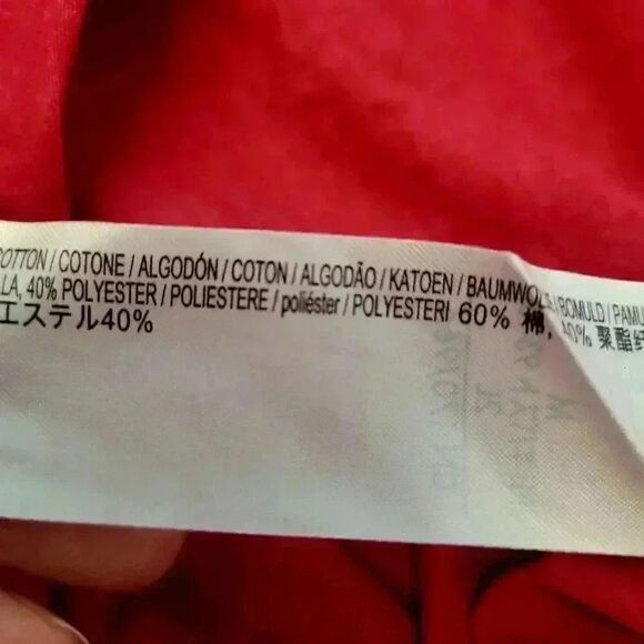 Disney Girl's Red Cotton/Poly Winnie the Pooh Hunny Crew Neck Long Sleeve T-shir - Picture 10 of 10